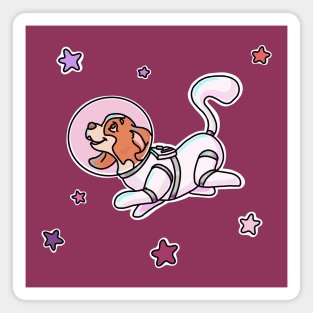 Space pets caviler Roxie Magnet